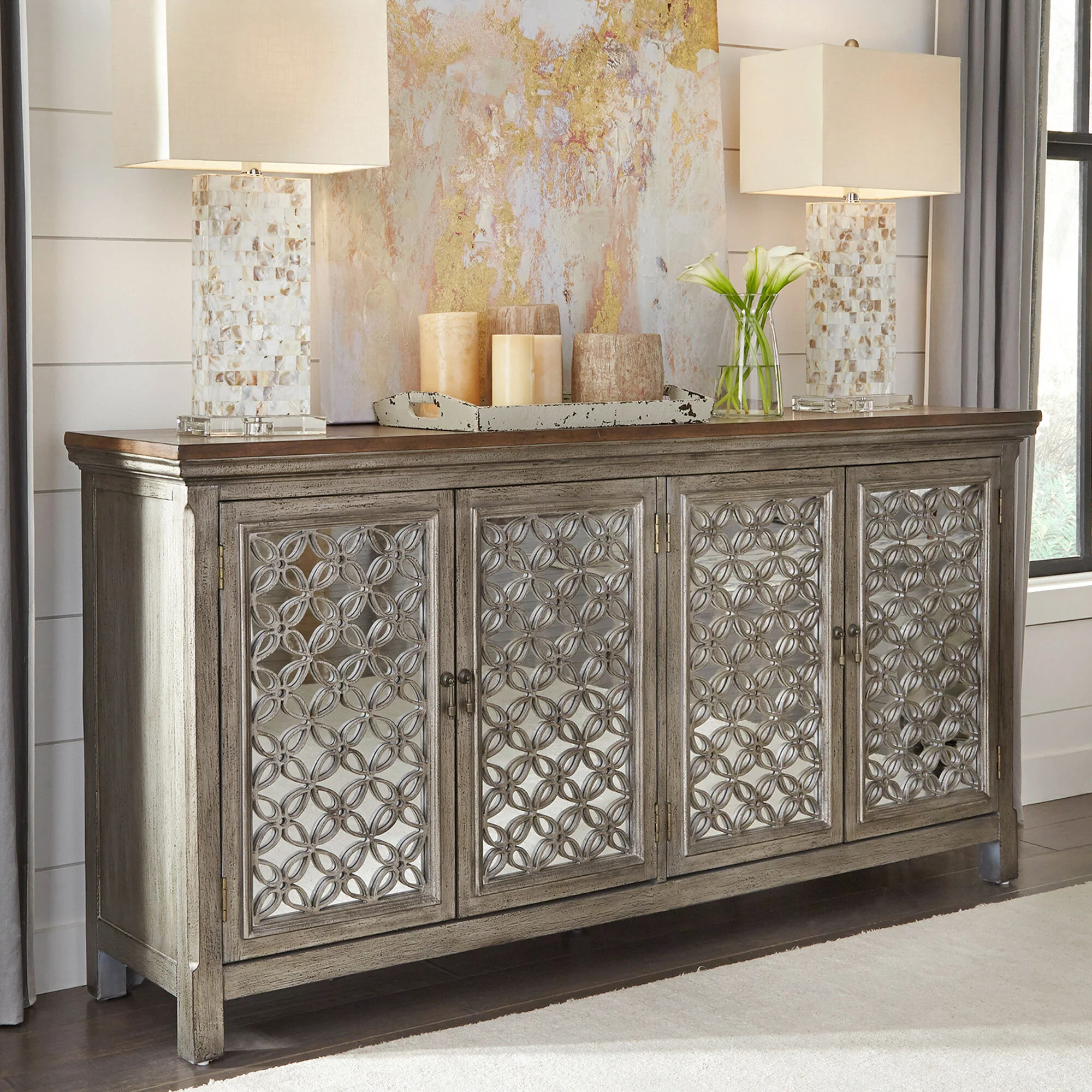 Westridge 4 Door Accent Cabinet - Image 3
