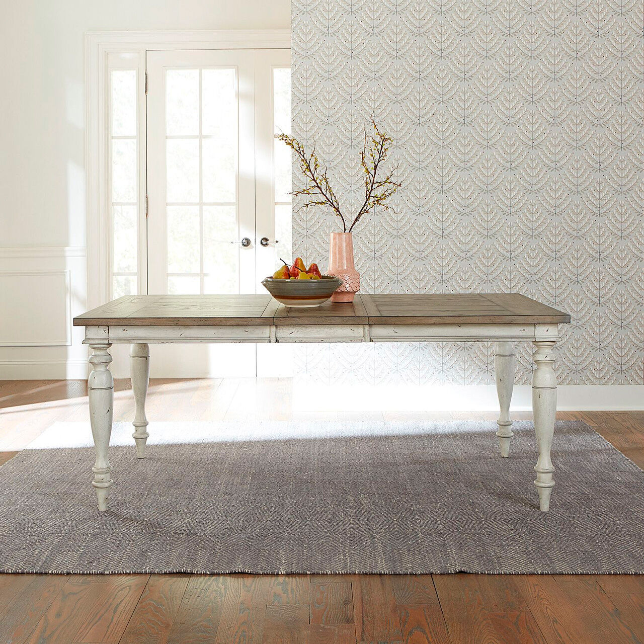 Whitney Rectangular Leg Dining Table - Image 3