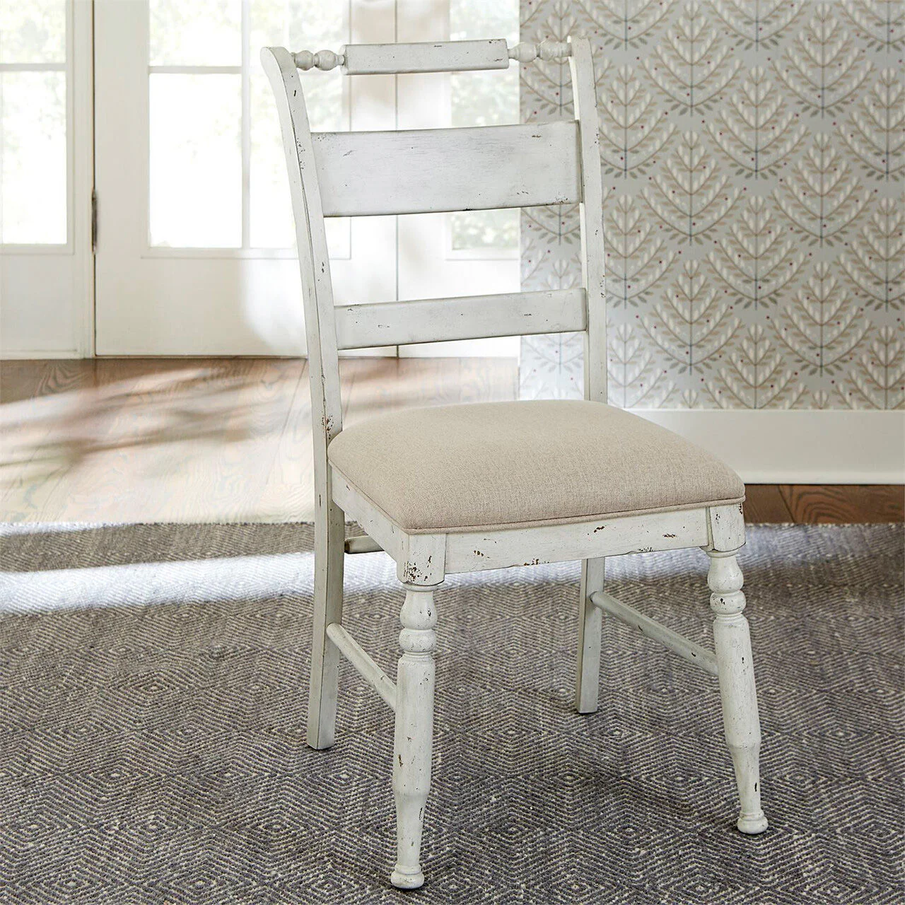 Whitney Slat Back Side Chair - Image 3