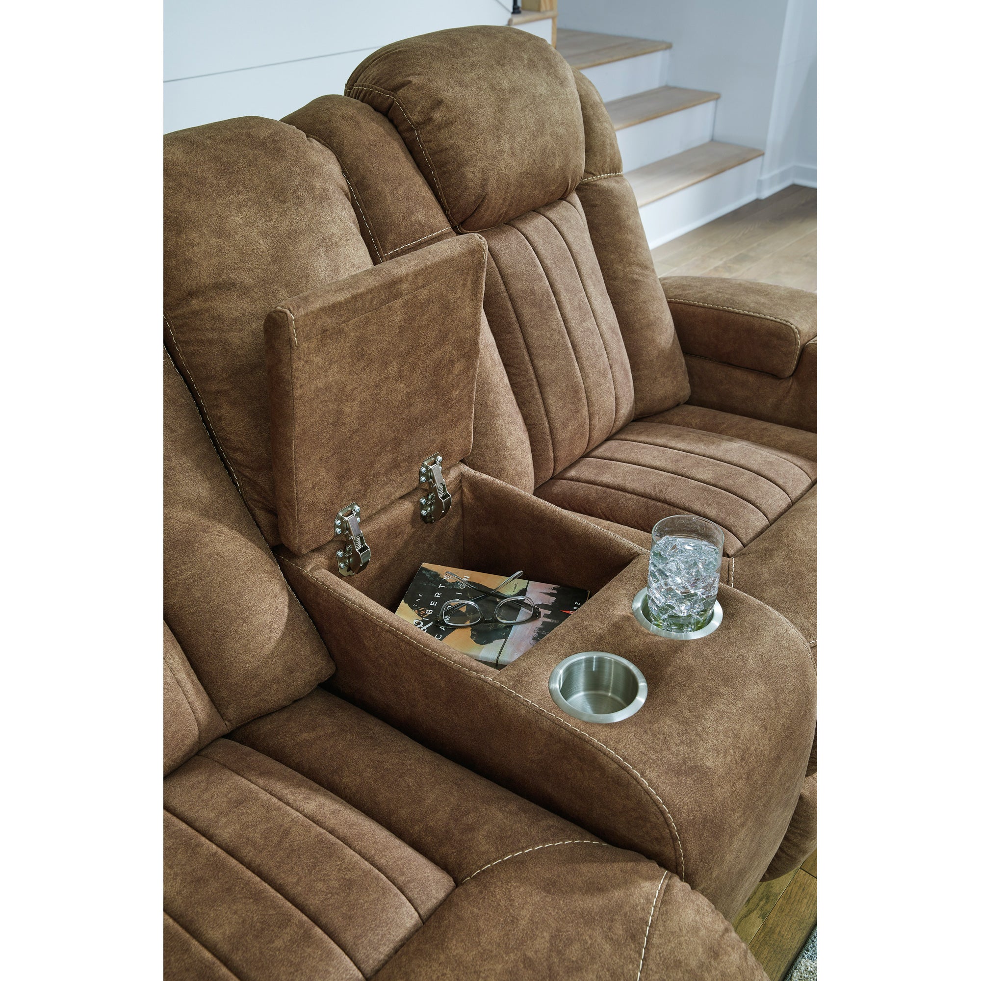 Wolfridge Power Reclining Loveseat - Image 6