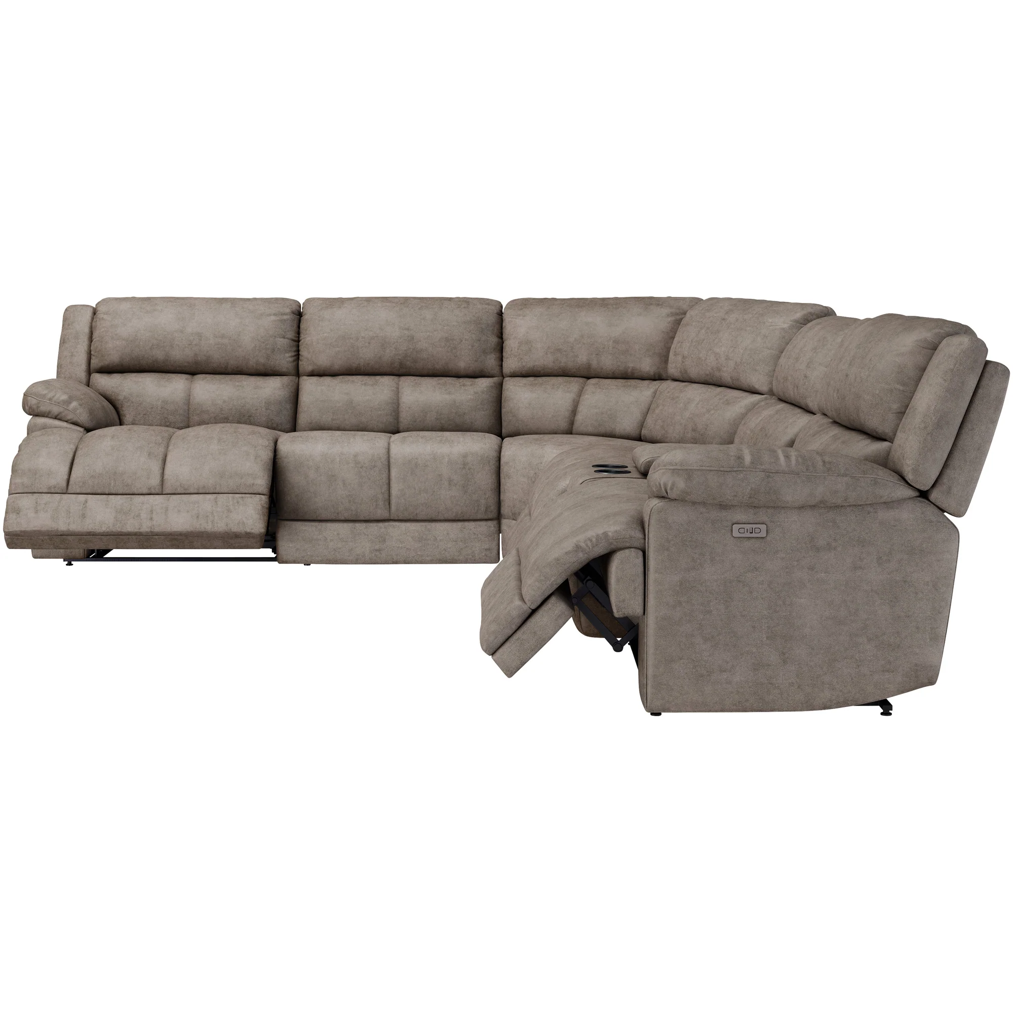 Wyatt 6 Piece Sectional with 2 Power Ends and 1 Power Armless - Image 7