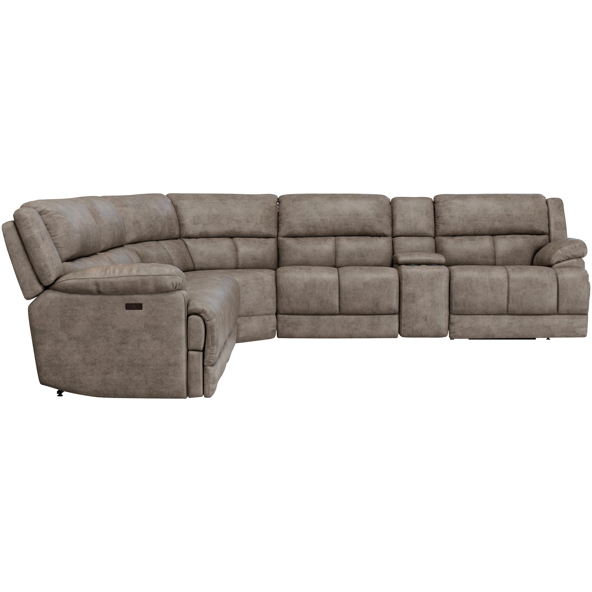 Wyatt 6 Piece Sectional with 2 Power Ends and 1 Power Armless - Image 9