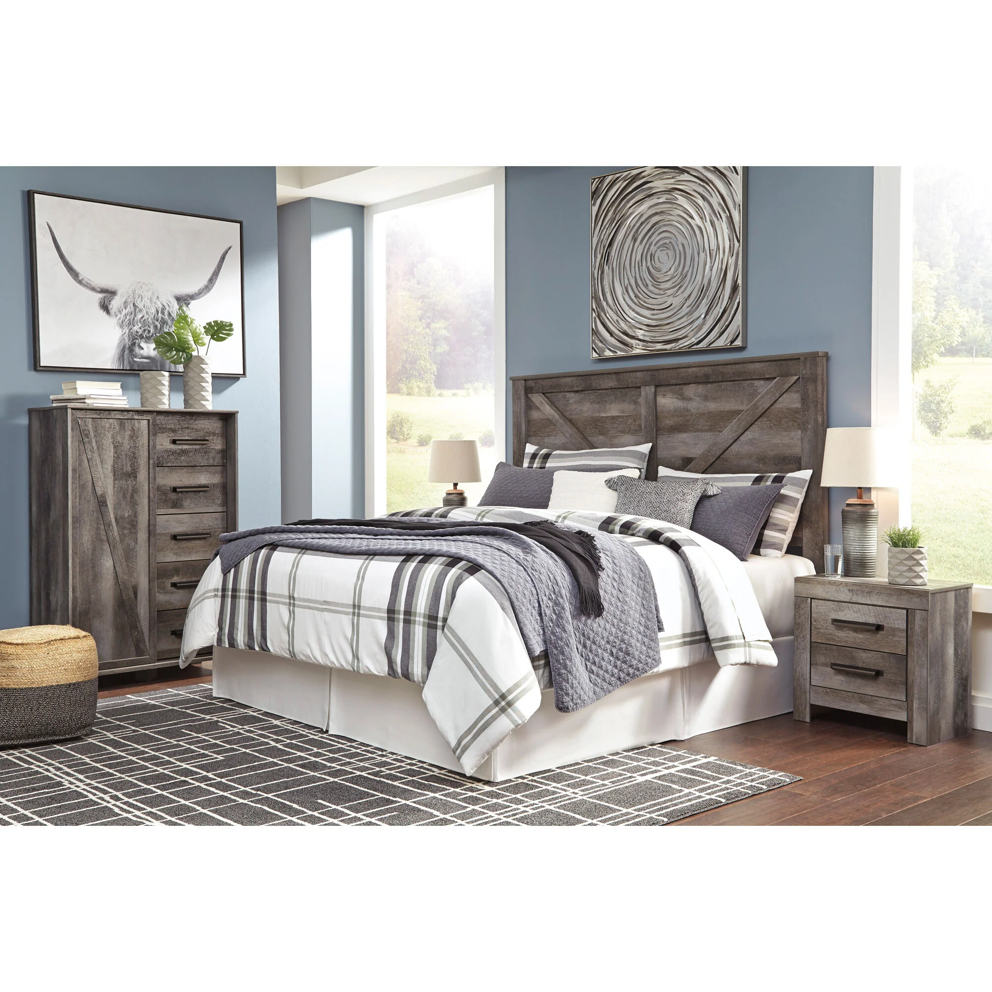 Wynnlow Panel Headboard - Image 5
