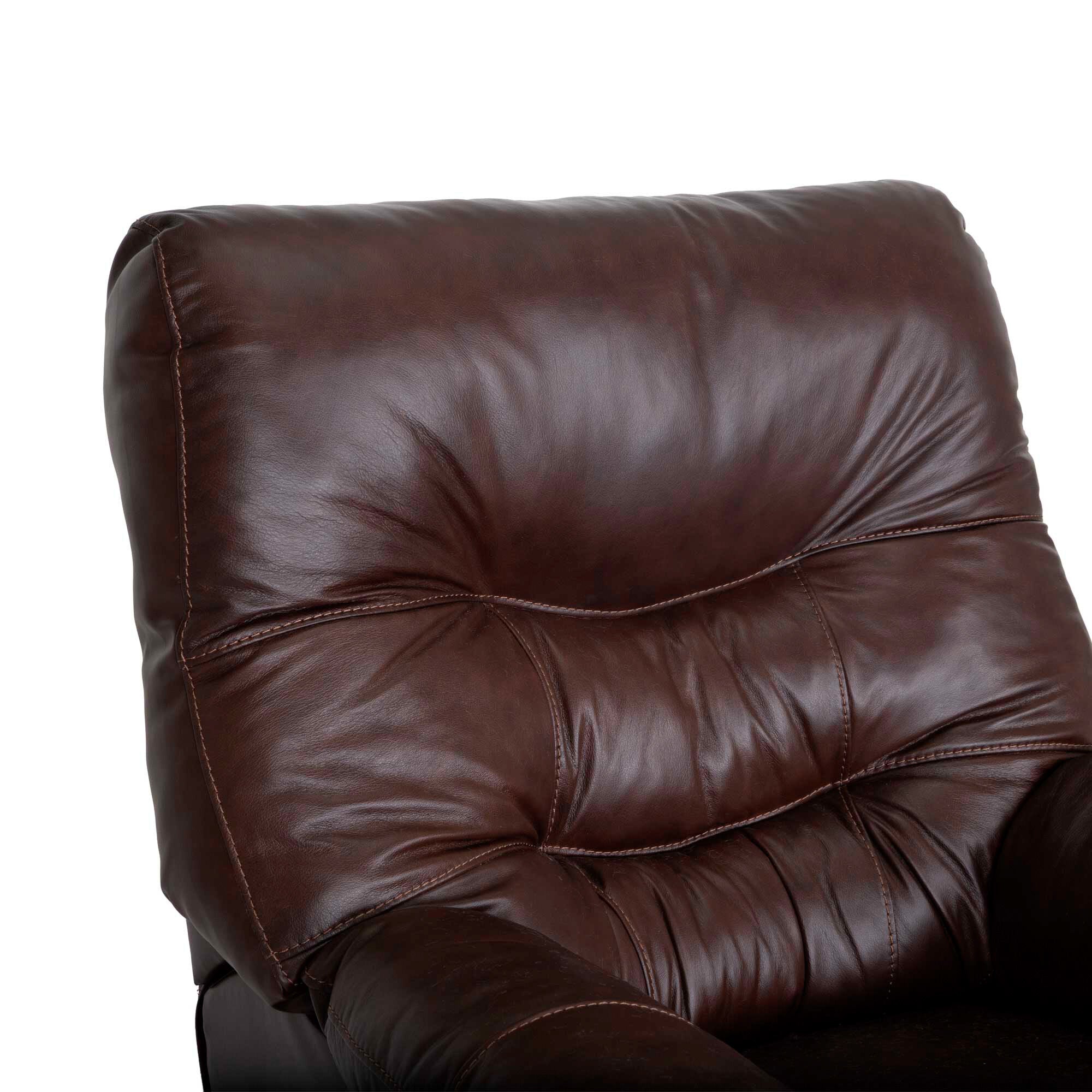 Yogi Leather Swivel Recliner - Image 10