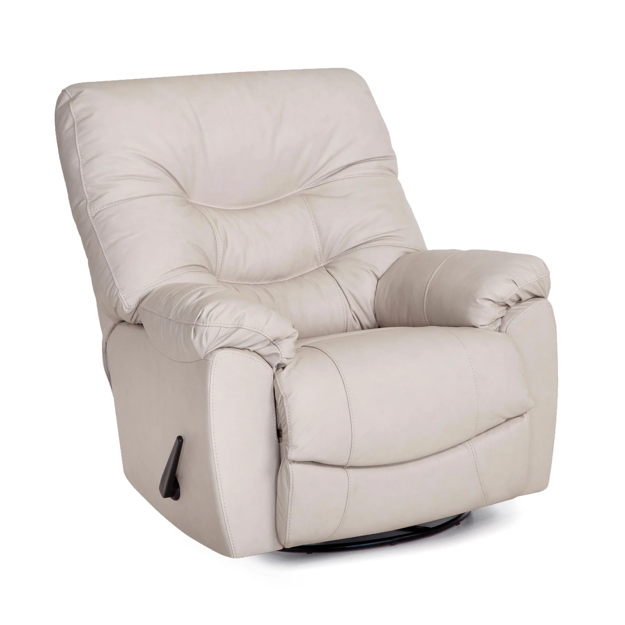 Yogi Leather Swivel Recliner - Image 14