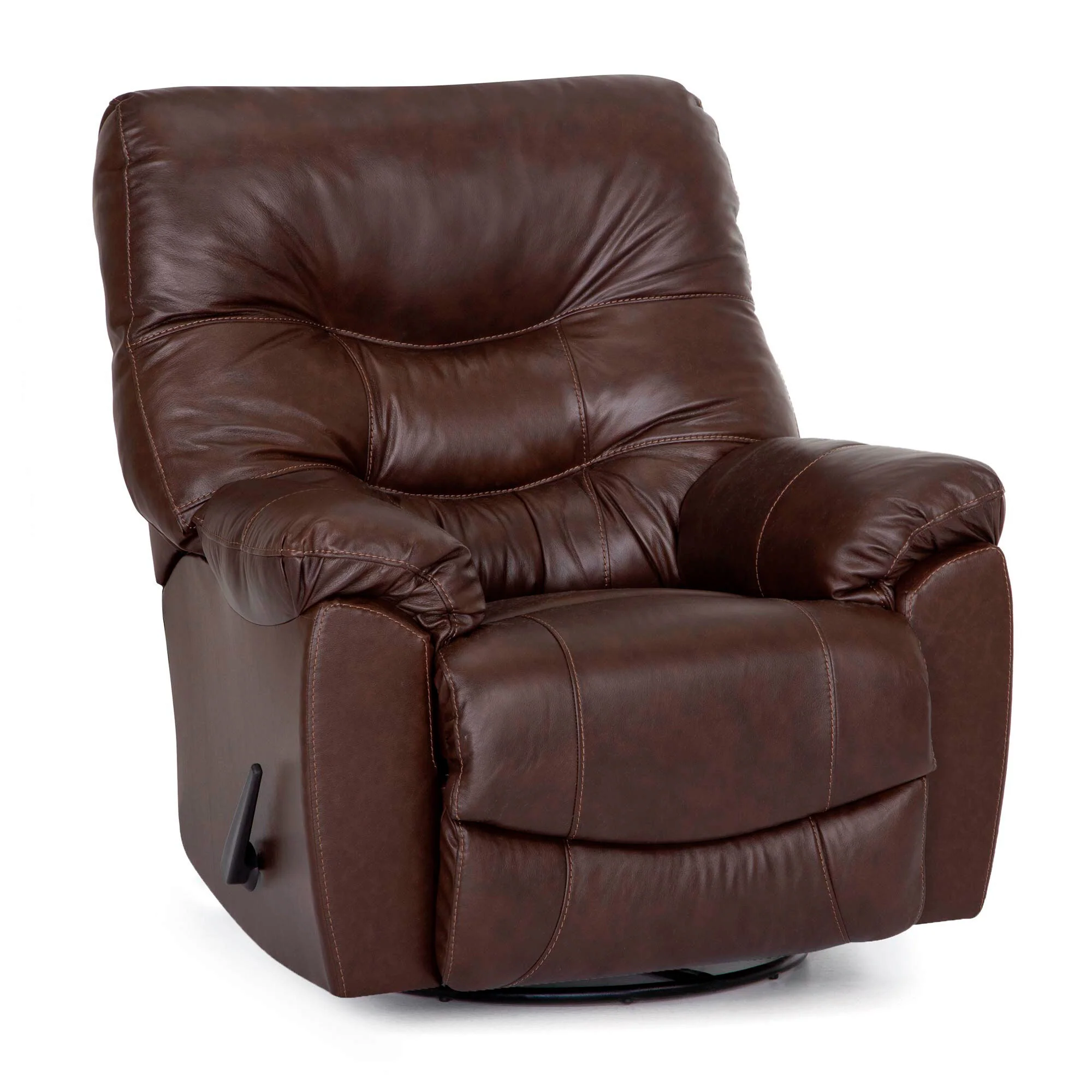 Yogi Leather Swivel Recliner - Image 7