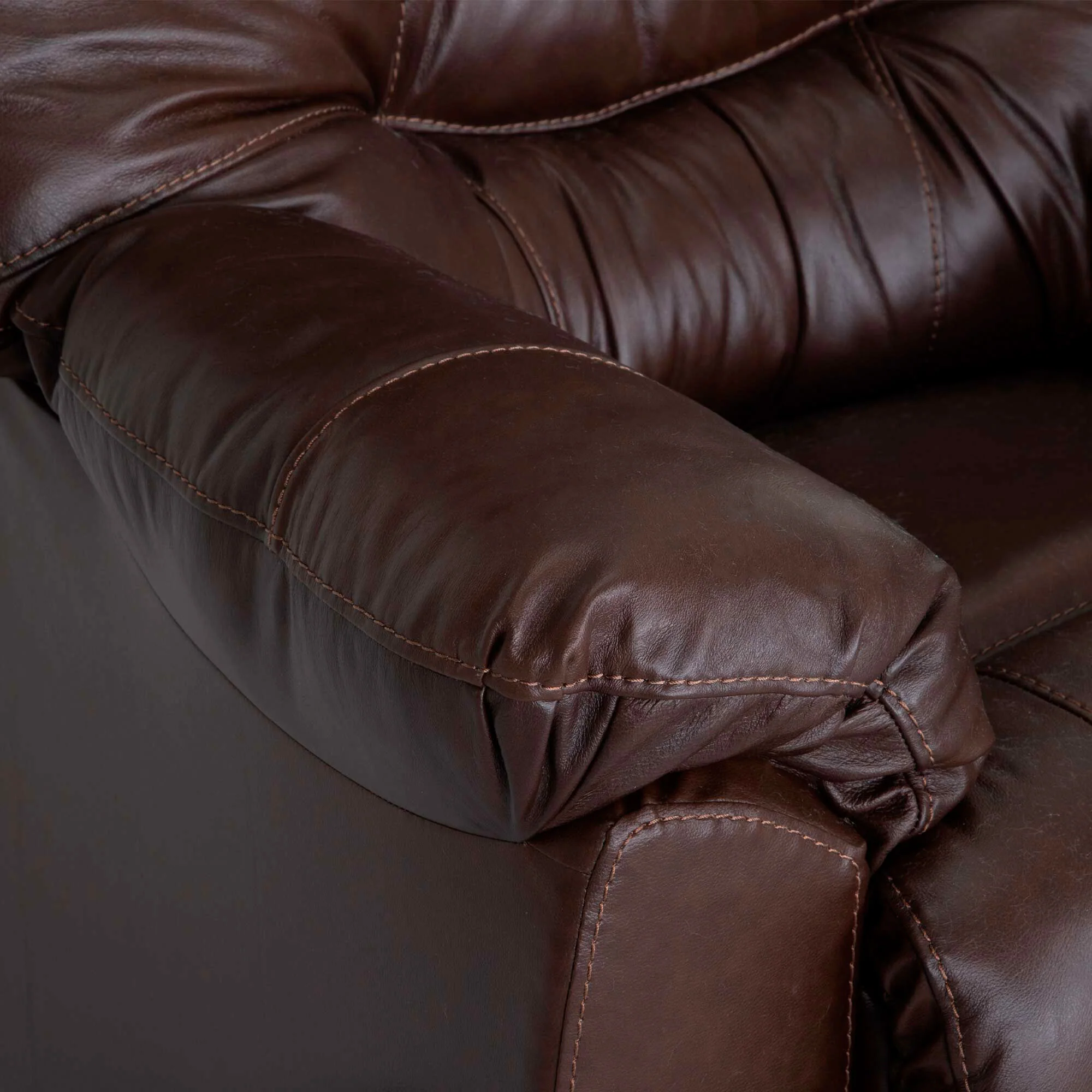 Yogi Leather Swivel Recliner - Image 9