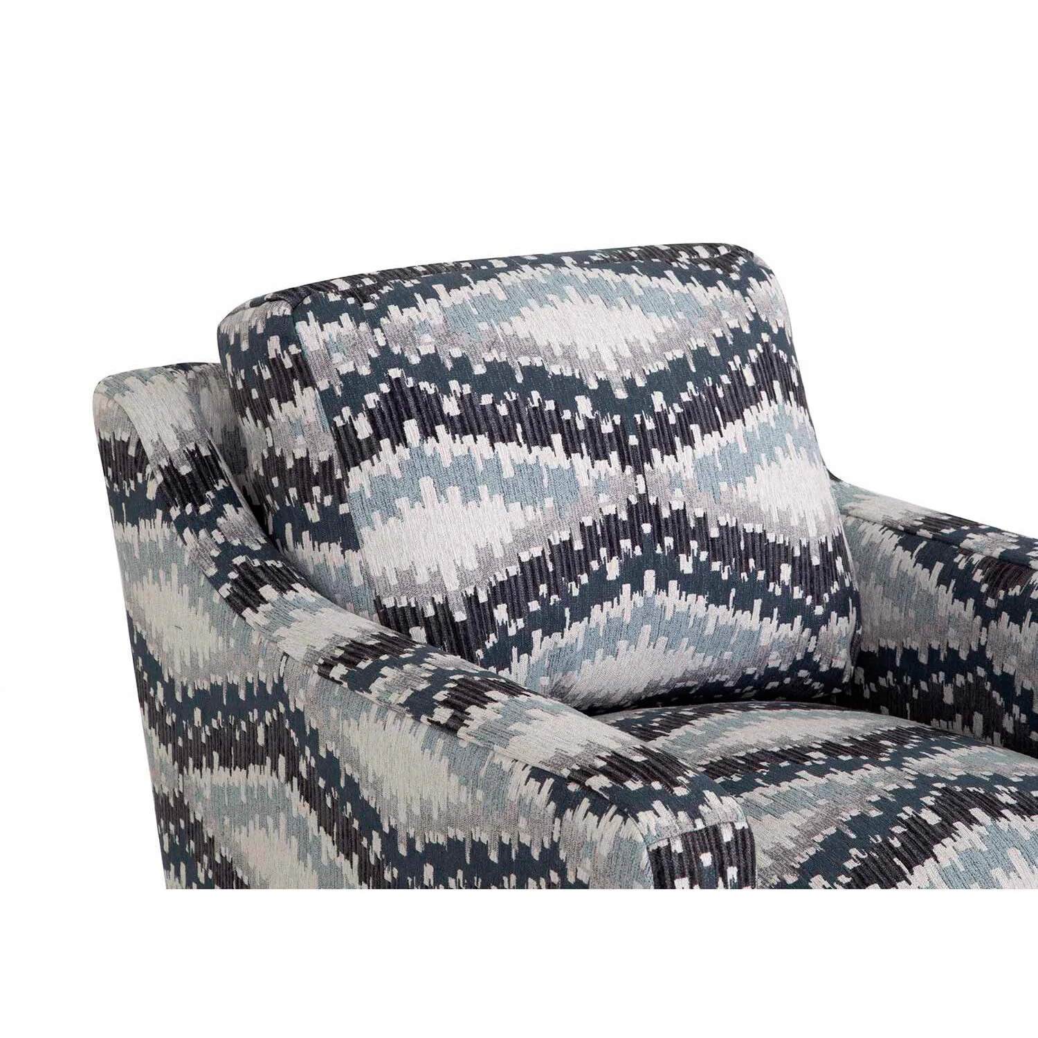 Zander Swivel Accent Chair - Image 5