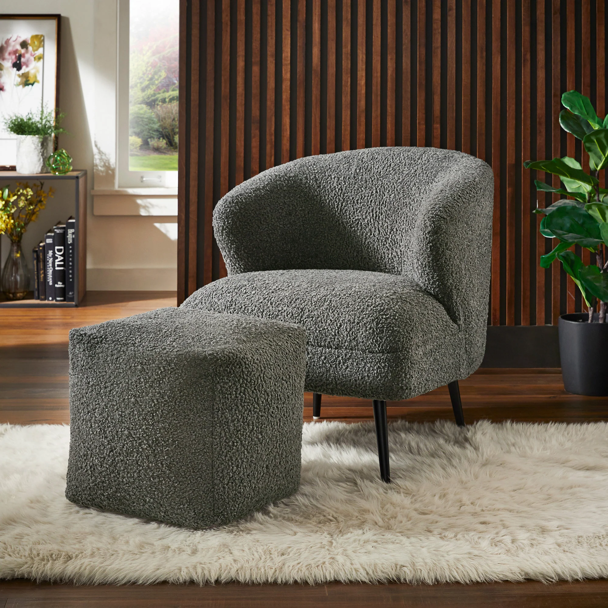 Zuri Chair and Ottoman - Image 12